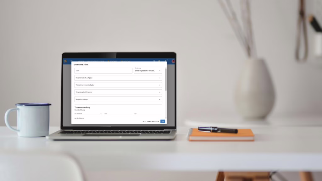Erweiterte Filter in samarbeid